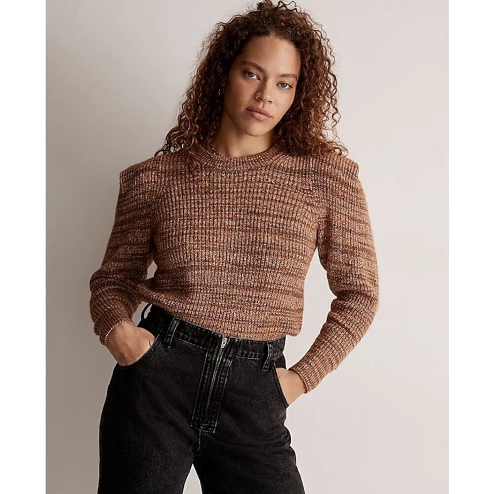 Madewell Space-Dyed Prentiss Pullover
Sweater Brown Fall Staple Size XL